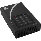 Apricorn Aegis Padlock DT ADT-3PL256-8000 8 TB 3.5" External Hard Drive