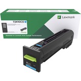 Lexmark Unison Original Toner Cartridge - Laser - Standard Yield - 8000 Pages - Cyan - 1 Each