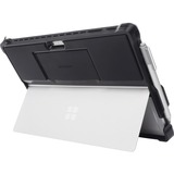 Kensington BlackBelt Carrying Case (Book Fold) Microsoft Surface Pro 4, Surface Pro 6, Surface Pro 7 Tablet - Black - Drop Resistant, Damage Resistant, Scratch Resistant - Polycarbonate, Silicone Body - Textured - Hand Strap - 1 Each