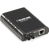 Black Box LinkGain 10/100BASE-TX to 100BASE-FX Media Converter, ST - Network (RJ-45)