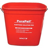 Impact 55066S Buckets Purapail Sanitizing Utility Pail BWK6QTREDBKT 729661161256