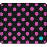 Image of OTM Classic Prints Black Mouse Pad, Dotty Gone Violet