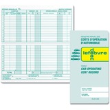 Dean & Fils Car Operating Cost Record - 16 Sheet(s) - Recycled - 1 Each