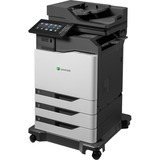 Lexmark CX825dte Laser Multifunction Printer - Color - Plain Paper Print - Floor Standing