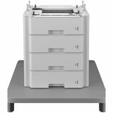 Brother TT-4000 Optional Tower Tray with 4 Trays (520-sheet capacity each) and Stabilizer for select Brother Monochrome Laser Printers and All-in-Ones