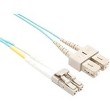 Kendall Howard, Inc FJ5G4LCSC-01M Cables 1 Meter Lc-sc Om4 Lazerspeed Fiber Optic Cable, Aqua, Ofnr, 50/125 Fiber, Multim Fj5g4lcsc-01m Fj5g4lcsc01m 