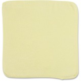 Rubbermaid Commercial 12" Yellow Light Commrcl MF Cloth - 12" (304.80 mm) Length x 12" (304.80 mm) Width - 1 Each - Reusable, Bleach-safe, Chemical Resistant, Launderable - Yellow