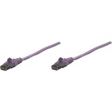 Intellinet 392990 Cables 0.5 Ft Purple Cat6 Snagless Patch Cable 392990 818275167706