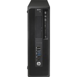 HP Z240 Workstation - 1 x Intel Xeon Quad-core (4 Core) E3-1245 v5 3.50 GHz - 8 GB DDR4 SDRAM RAM - 256 GB SSD - Small Form Factor - Black