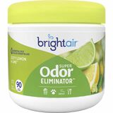 Bright Air Zesty Lemon Super Odor Eliminator - 414.03 mL - Lemon, Zesty Lemon - 60 Day - 1 Each - Odor Neutralizer, Long Lasting