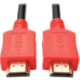 Tripp Lite by Eaton High-Speed HDMI Cable Digital Video and Audio UHD 4K (M/M) Red 6 ft. (1.83 m)