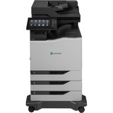 Lexmark CX825dte Laser Multifunction Printer - Color - Plain Paper Print - Floor Standing