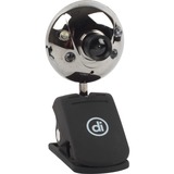 Digital Innovations ChatCam 4310100 Webcam - 1.3 Megapixel - Matte Black, Chrome - USB