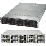 Supermicro SYS-2028TP-HC1R-SIOM Barebone Systems Superserver 2028tp-hc1r-siom (black) Sys2028tphc1rsiom 672042227693