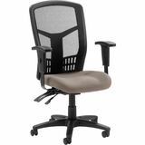 Lorell+Ergomesh+Executive+High-Back+Swivel+Mesh+Chair