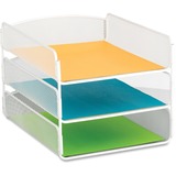 SAF3271WH - Safco Onyx Letter Tray