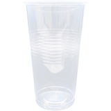 Genuine Joe Translucent Beverage Cup - 50 / Bag - 20 fl oz - 12 / Carton - Translucent, Clear - Beverage, Picnic, Company, Event