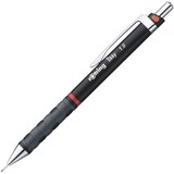 Rotring Mechanical Pencil - 2HB Lead - 1 mm Lead Diameter - Black Plastic Barrel - 1 Each