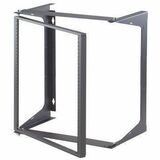 Ortronics Swing-EZ Wall Rack - Gray - 12.00 in D - For Equipment, Panel - 19U Rack Height12