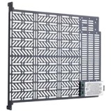 6ru Onerack Module Plate, 1 Module Voltage Selector & 1 Rear Dock (1RK-6RU-MOD)