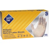 Safety+Zone+Powdered+Natural+Latex+Gloves