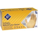 SZNGRPRLG1T8 - Safety Zone Powder Free Natural Latex Gloves