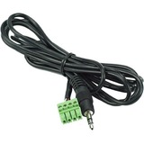 Magenta Audio Cable - 3.5mm Stereo M to 4 Pin Phoenix - 6 feet - 6 ft Mini-phone/Phoenix Audio...