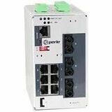 Perle IDS-509F3-T2SD40-MD2 - Industrial Managed Ethernet Switch - 9 Ports - Manageable - Fast...