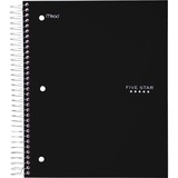 Five+Star+Wirebound+Black+5-subject+Notebook