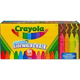 CYO512064 - Crayola Washable Sidewalk Chalk