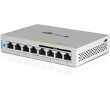 Ubiquiti UniFi US-8-60W Ethernet Switch - 8 Ports - Manageable - Gigabit Ethernet - 10/100/1000Base-T - Twisted Pair - Desktop - 1 Year Limited Warranty
