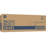 Pacific Blue Ultra High-Capacity Recycled Paper Towel Rolls