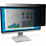 3M Privacy Filter for 34in Full Screen Monitor, 21:9, PF340W2E Black, Matte