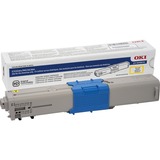 Oki+Original+LED+Toner+Cartridge+-+Yellow+-+1+Each