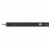 APC by Schneider Electric Rack PDU, Switched, 1U, 15A, 100/120V, (8)5-15 - Switched - NEMA 5-15P - 8 x NEMA 5-15R - 120 V AC - 1.44 kW - 1U - Horizontal - Rack-mountable