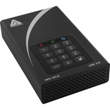 Apricorn Aegis Padlock DT FIPS ADT-3PL256F-10TB 10 TB External Hard Drive - TAA Compliant