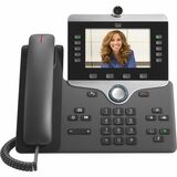 Cisco 8865NR IP Phone - Corded - Corded - Wall Mountable, Desktop - Charcoal - TAA Compliant