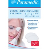 Paramedic Eye Pads (5) - - 2.50" (63.50 mm) Width x 1.75" (44.45 mm) Length - 5 / Pack