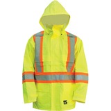 Viking Open Road 150D Jacket - Recommended for: Construction - Large Size - Rain Protection - Polyester, Mesh - Green - 1 Each