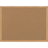 MasterVision+Oak+Frame+3%27x2%27+Cork+Bulletin+Board