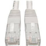 Eaton Tripp Lite Series Cat6 Gigabit Molded (UTP) Ethernet Cable (RJ45 M/M), PoE, White, 5 ft. (1.52 m)
