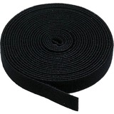 Monoprice Hook and Loop Fastening Tape, 5 yards/roll, 0.75 in, Black