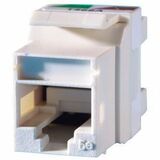 Ortronics Category 5e Keystone Jack, Black - 1 Pack - 1 x RJ-45 Keystone - Female - Black (KS5EA-00)