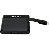Accell USB-C Mini Dock - HDMI 2.0, USB-A 2.0, and USB-C Charging Port