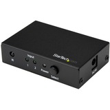 StarTech.com 2 Port HDMI Switch - 4K 60Hz - Supports HDCP - IR - HDMI Selector - HDMI Multiport Video Switcher - HDMI Switcher - Switch between two HDMI video sources on a single display, with support for Ultra HD resolutions - 4K HDMI switch - HDMI 2.0 switch - 2 port HDMI switch - HDMI switch - 2 port automatic HDMI switch - 2 port HDMI 2.0 automatic switch - 4K60