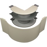 Wiremold 4000 Radiused Full Capacity External Elbow Ffitting - External Elbow Fitting - Ivory -...