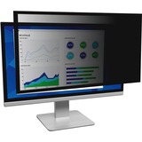 3M Framed Privacy Filter for 17" Widescreen Monitor (16:10) (PF170W1F) Black - For 17" Widescreen Monitor - 16:10 - 1 Pack