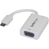 StarTech.com+USB+C+to+VGA+Adapter+with+60W+Power+Delivery+Pass-Through+-+1080p+USB+Type-C+to+VGA+Video+Converter+w%2F+Charging+-+White