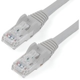 StarTech.com 30ft CAT6 Ethernet Cable - Gray Snagless Gigabit - 100W PoE UTP 650MHz Category 6 Patch Cord UL Certified Wiring/TIA