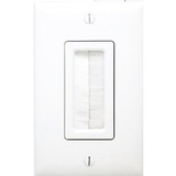 On-Q WP1014WHV1 Faceplates & Mounting Boxes Cable Access Wall Plate White Wp1014whv1 804428030225